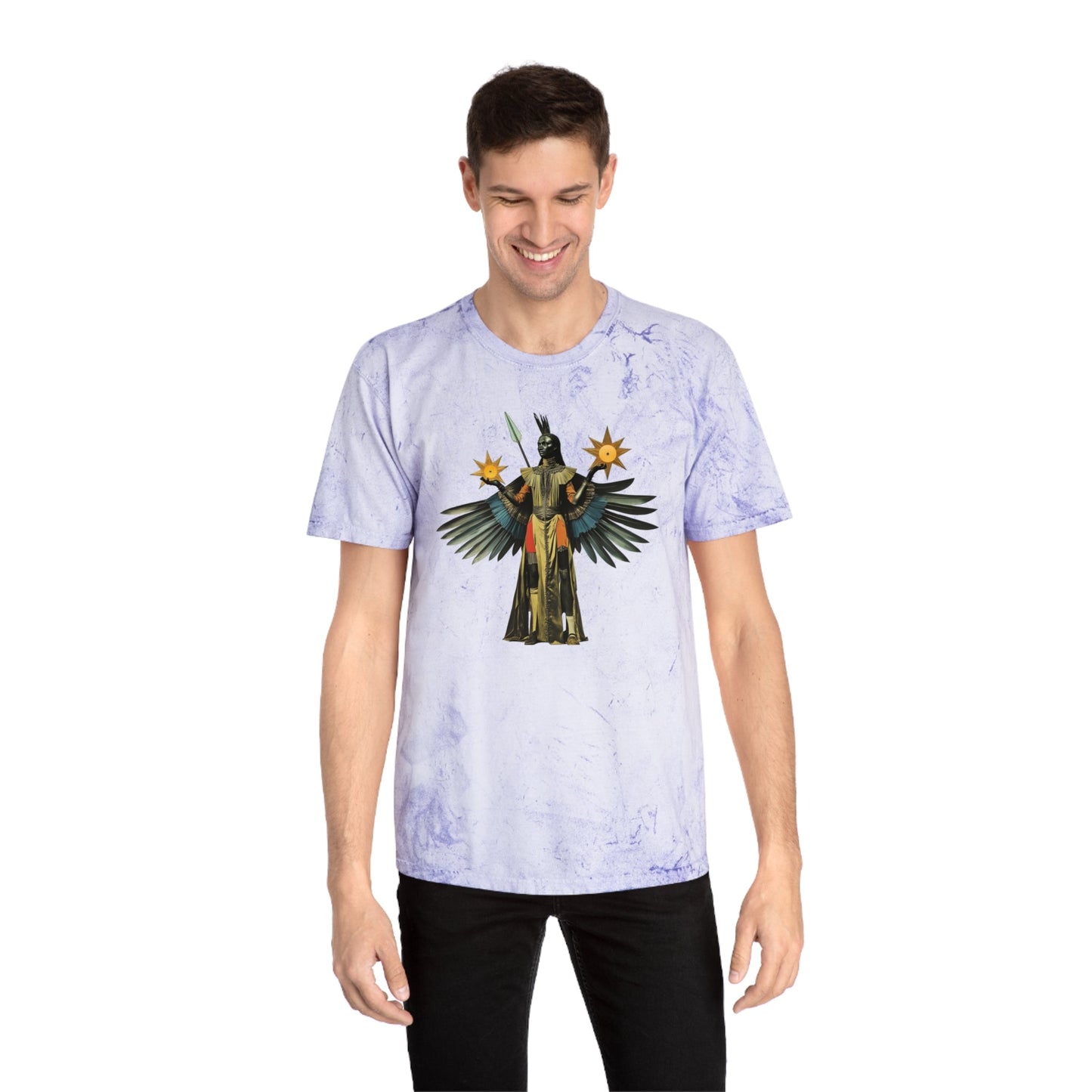 Amaru Khan Stars Unisex Color Blast T-Shirt