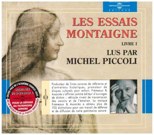 Michel Piccoli - Les Essais Montaigne Livre 1 [2 CD]
