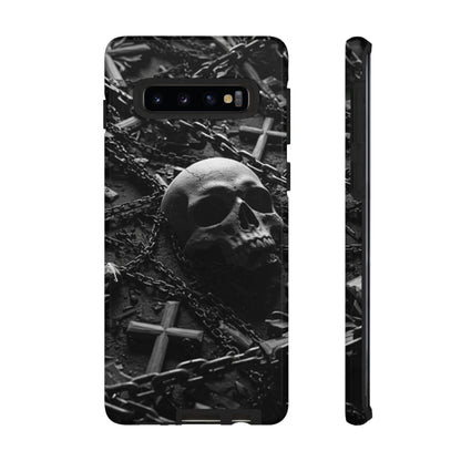 Gothic Skull Tough Phone Case