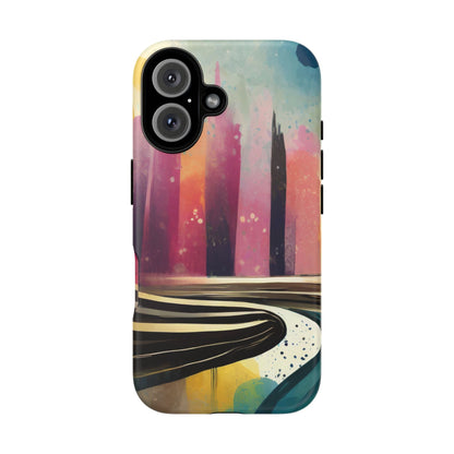 City Skyline Vibrant Tough Phone Case