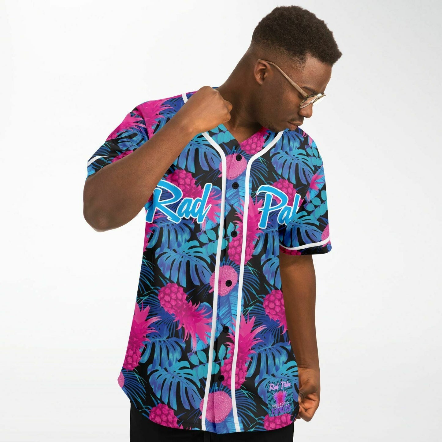 Rad Palm Pineapple Express Baseball Jersey