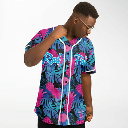 Rad Palm Pineapple Express Baseball Jersey
