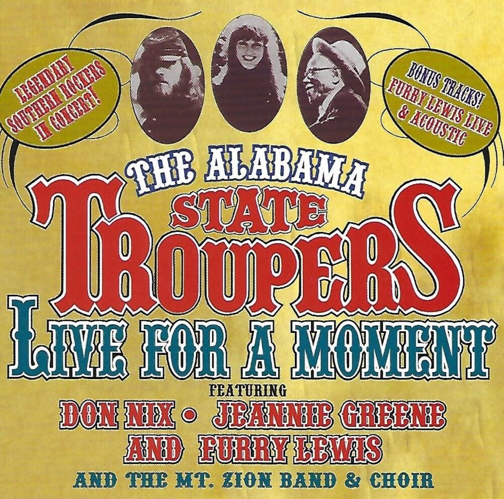 Alabama State Troupers - Live for a Moment [CD]