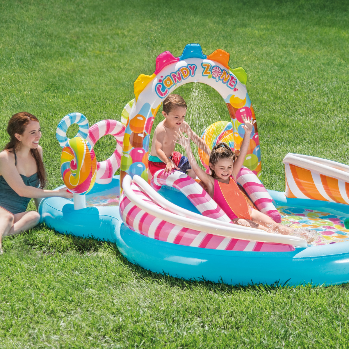 Candy Zone Play Center – Age 2+ (116" L x 75" W x 51" H)