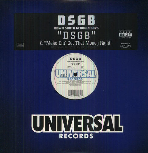 Dsgb ( Down South Georgia Boyz ) - Dsgb (x2) / Make Em Get That Money Right (x3) - Vinyl Record