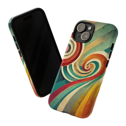 Colorful Swirl Tough Phone Case