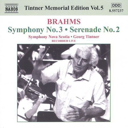Brahms / Tintner / Symphony Nova Scotia - Tintner Memorial Edition 5 - Music CD