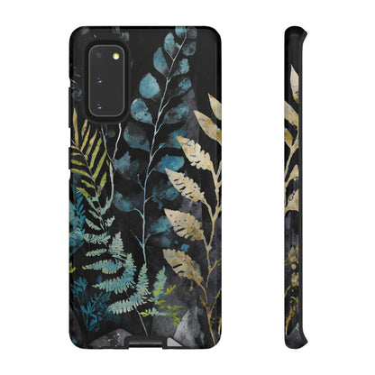 Dark Floral Tough Phone Case