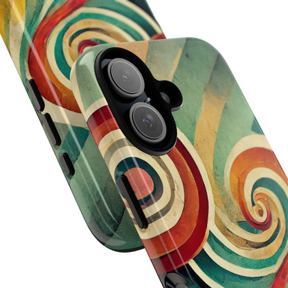 Colorful Swirl Tough Phone Case