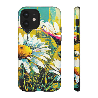 Colorful Daisy Floral Tough Phone Case