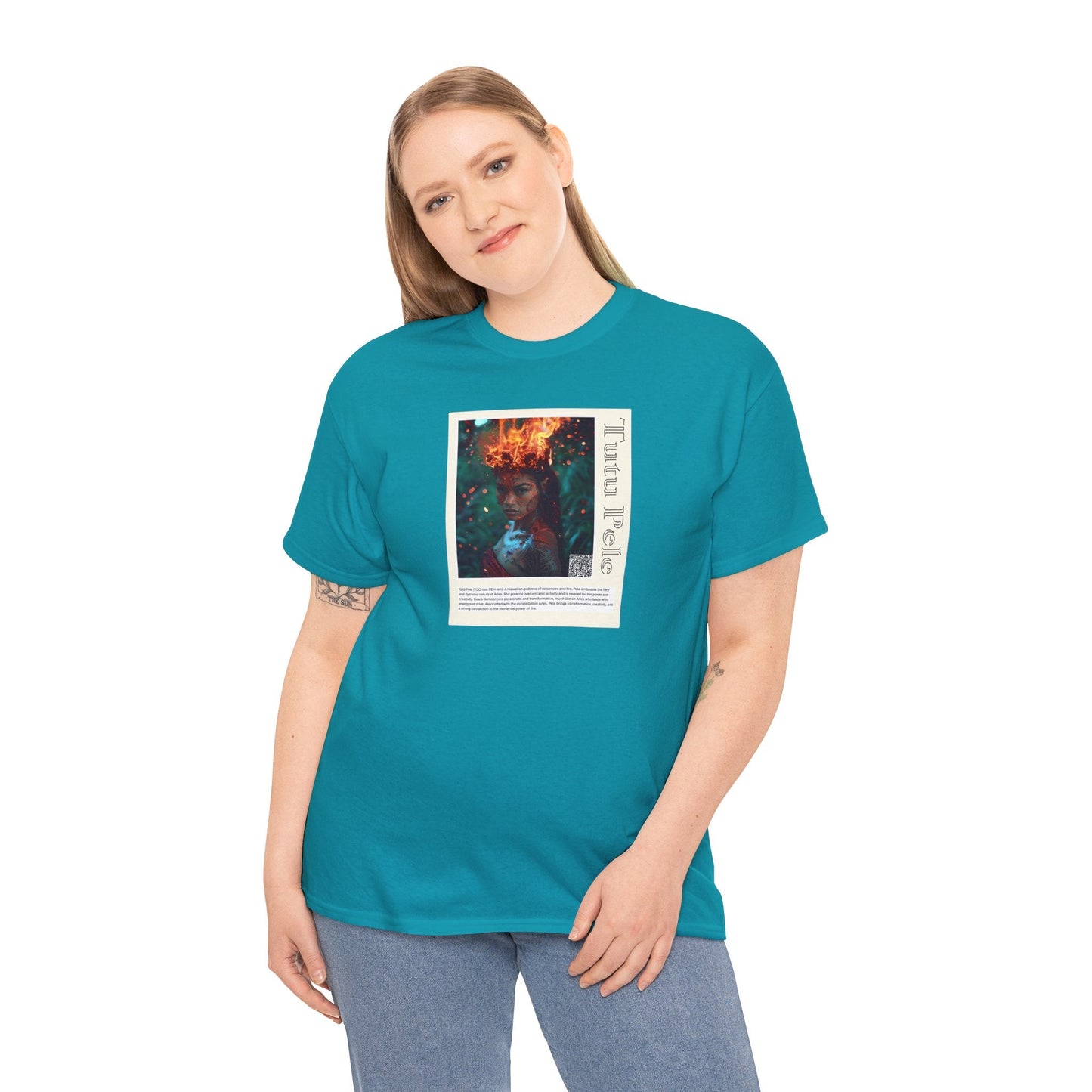 Tūtū Pele Aziza & Fae Unisex Heavy Cotton Tee