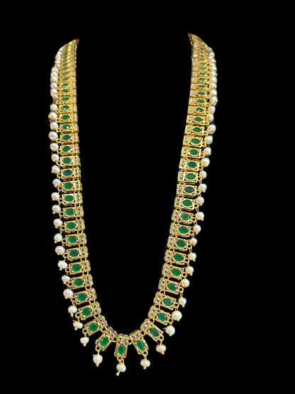 DLN50 long pathani style hyderabadi rani haar ( READY TO SHIP )