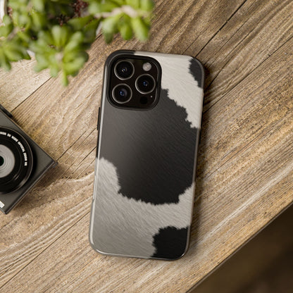 Stylish Cow Print Tough Phone Case