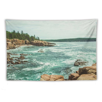 Acadia Coastline - National Park Ocean Tapestry