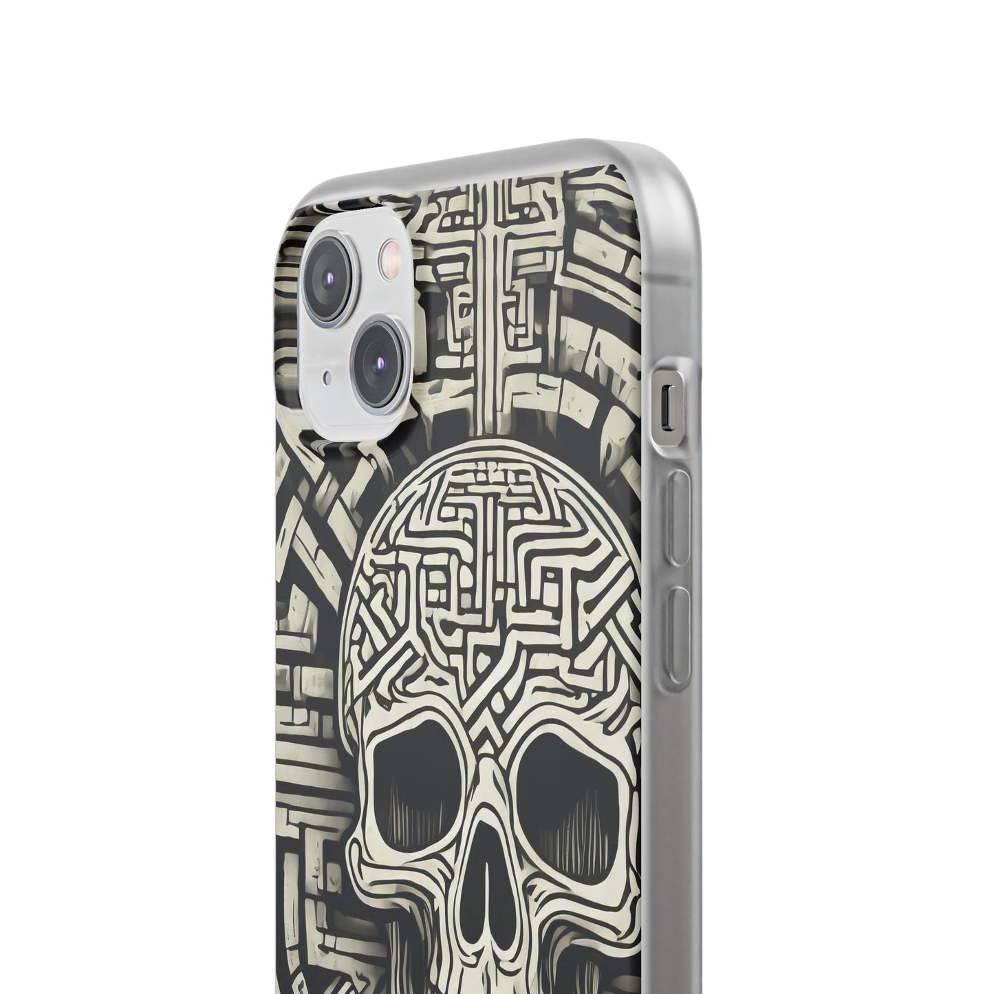 Gothic Skull Maze Flexi Case