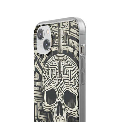 Gothic Skull Maze Flexi Case