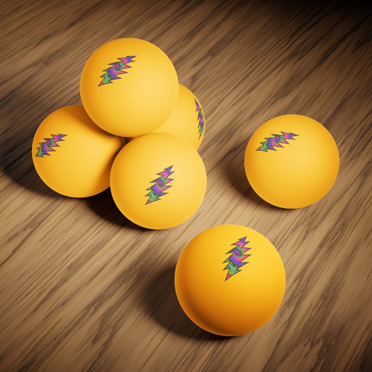 Bolt 6 Pack Ping Pong Balls
