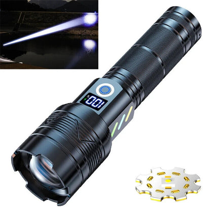 Blazer 5000 Tactical Flashlight & 30W Powerbank, Military-Grade, 950,000 LM
