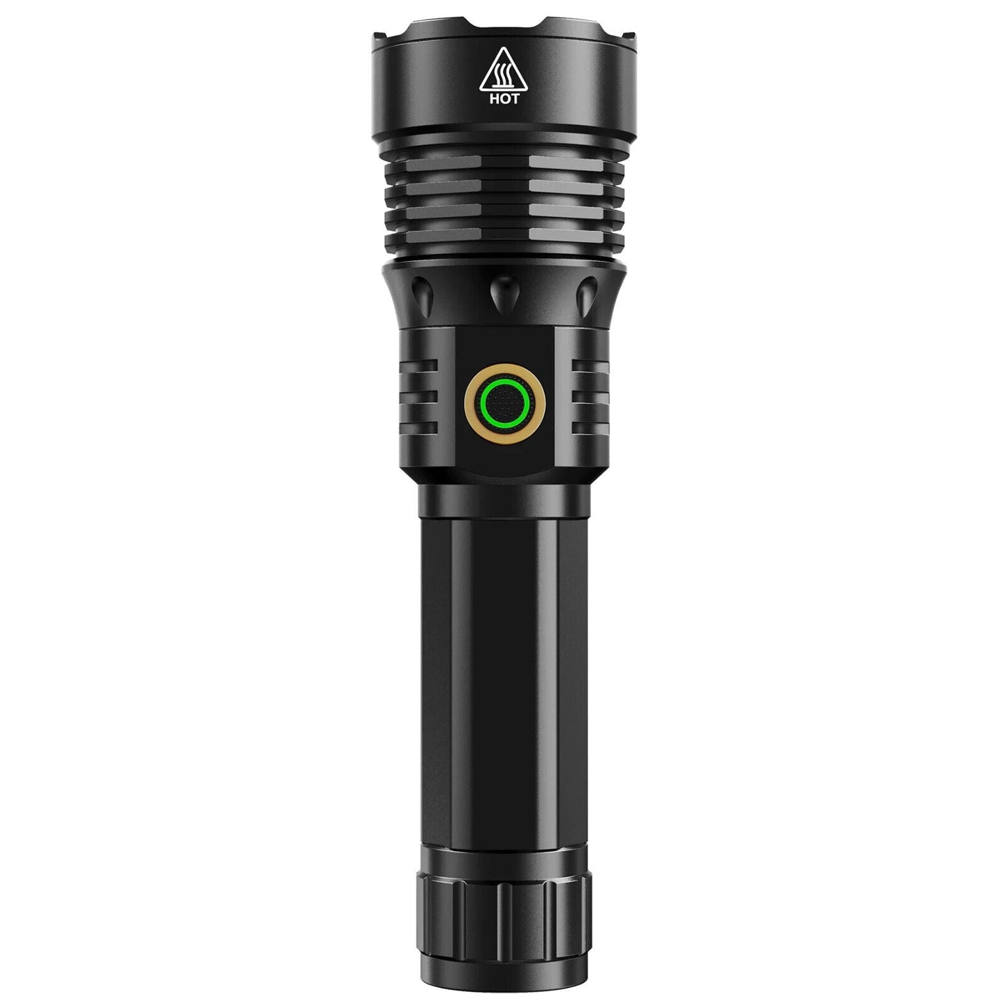 Helius YD-01 Tactical Flashlight 1350 Lumens, 650m Range, Rechargeable Zoomable