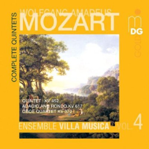 W.A. Mozart - Quintets 4 / Quartet / Adagio & Rondo [CD]