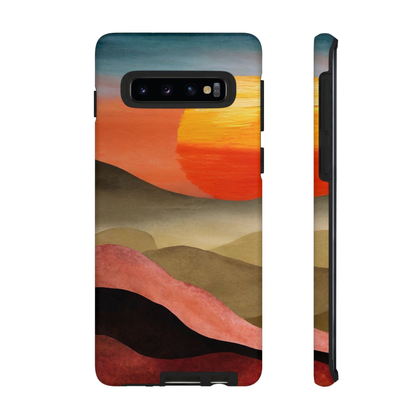 Artistic Sunset Tough Phone Case