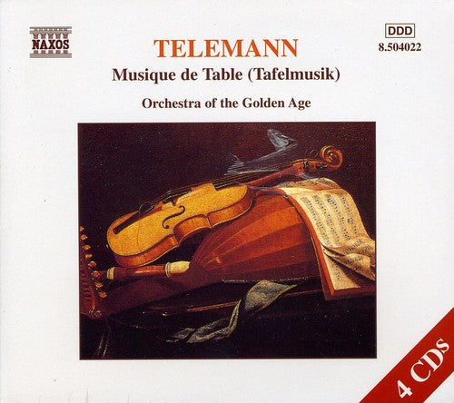 G.P. Telemann - Musique de Table [4 CD]