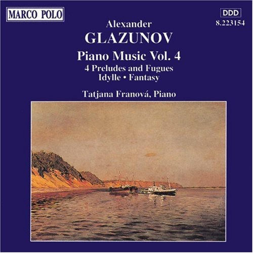 A. GLAZUNOV - 4 Preludes & Fugues / Idylle [CD]