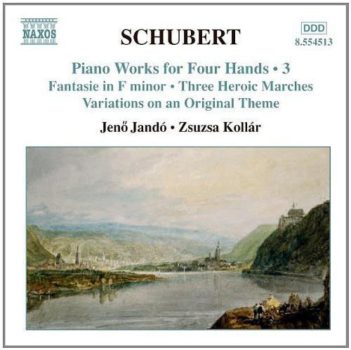 JenÅ‘ Jandó - Piano Works for Four Hands 3 [CD]