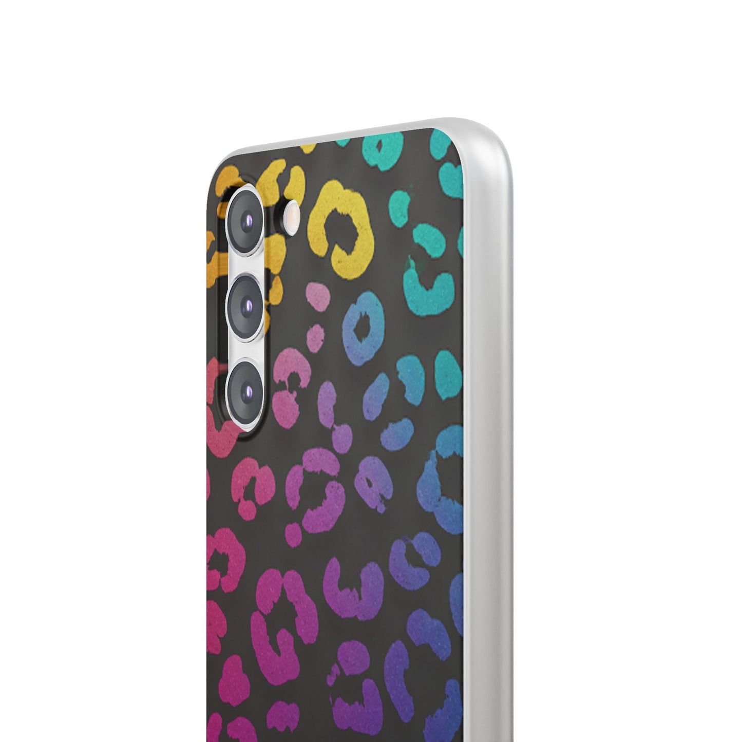 Vibrant Leopard Print Flexi Phone Case