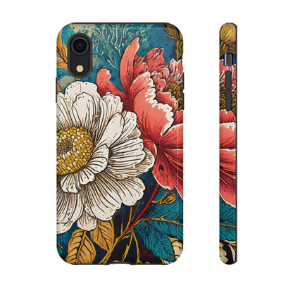 Artistic Floral Tough Phone Case