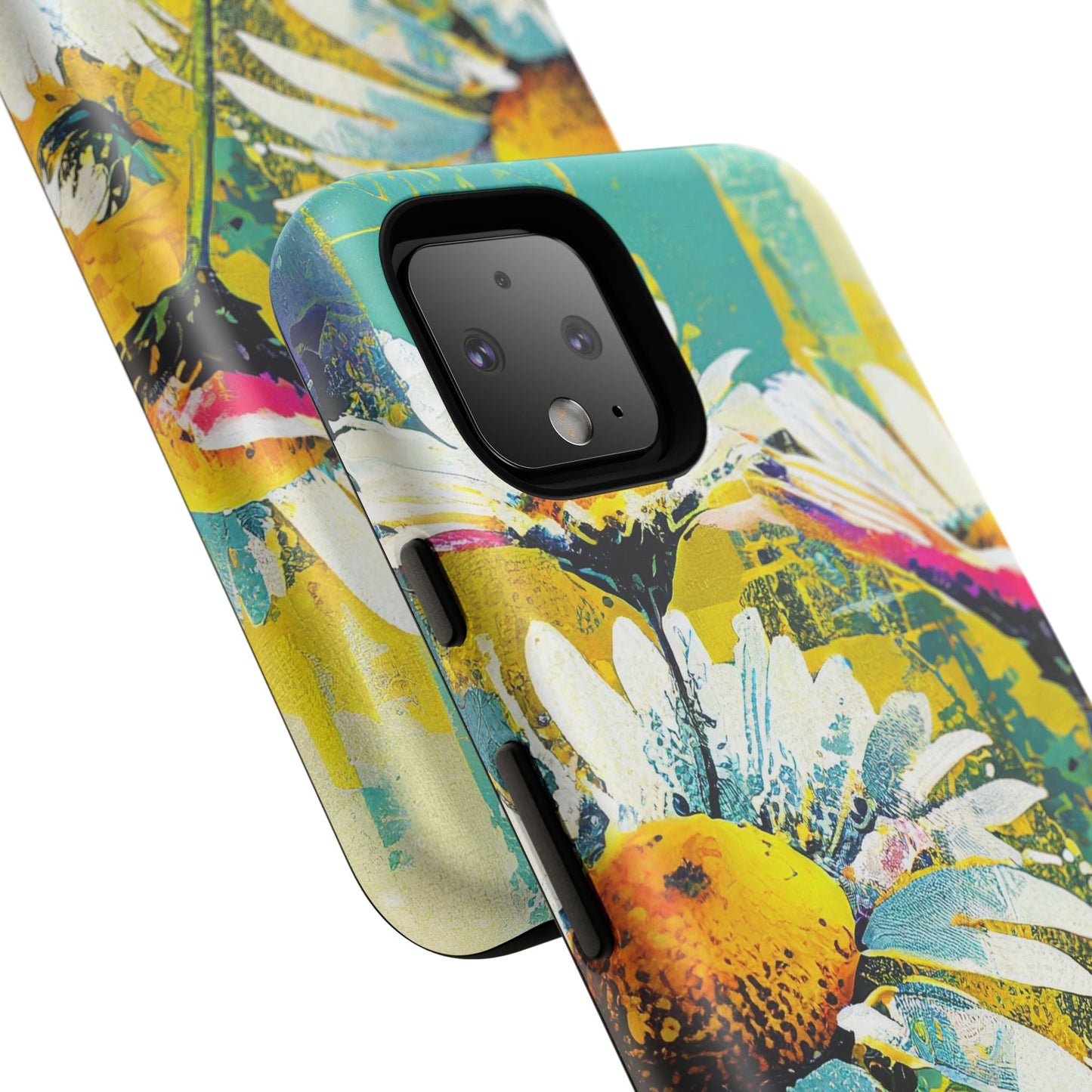 Colorful Daisy Floral Tough Phone Case