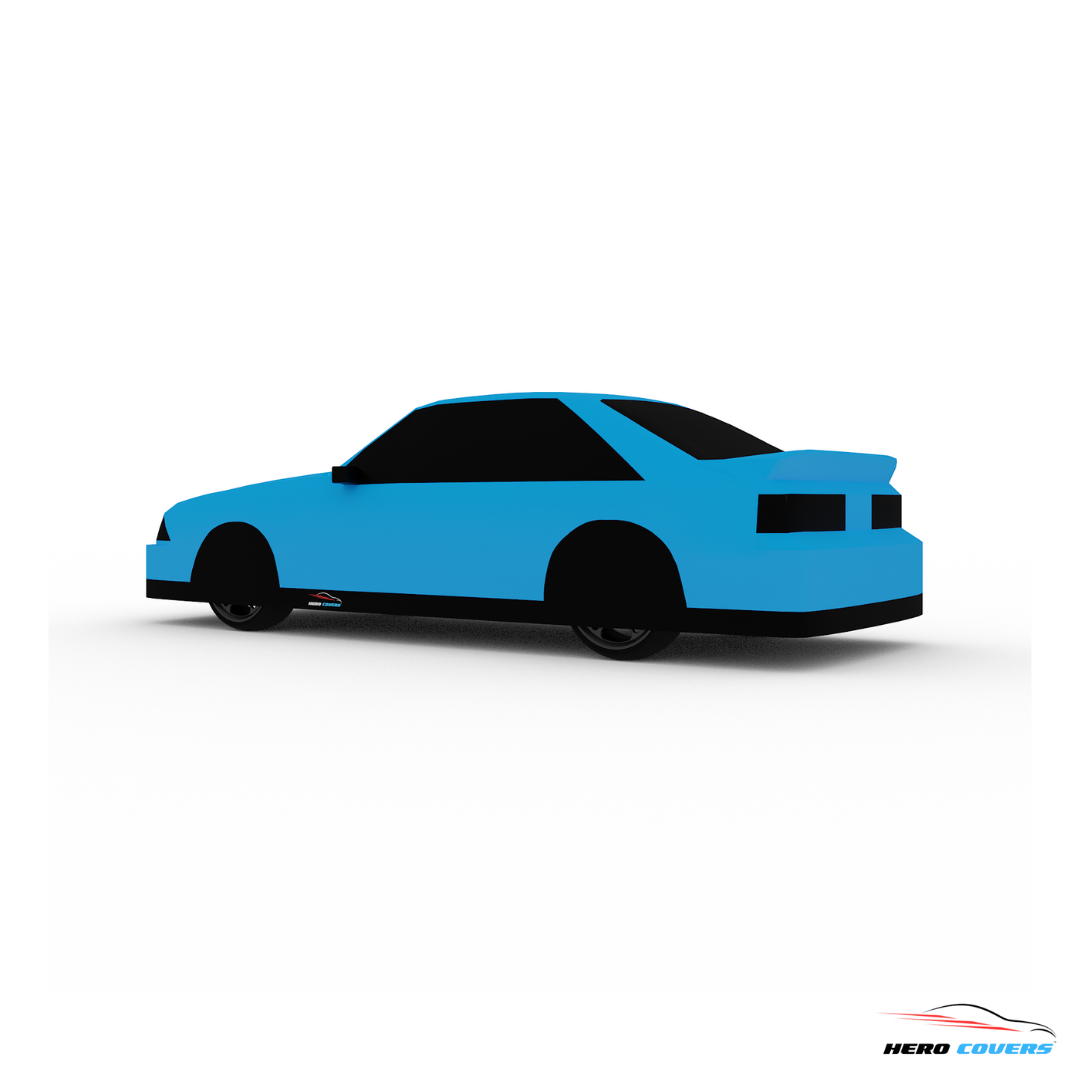 Indoor & Outdoor Car Cover | Compatible For: Ford Mustang Third Generation (1979–1993) – Fox Body