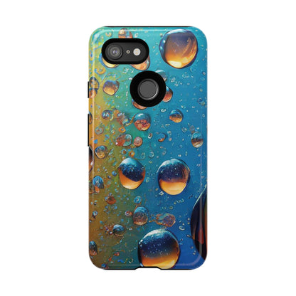 Colorful Water Droplets Tough Phone Case