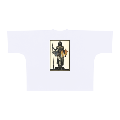Amaru Khan Stars Oversize One-piece Pattern Cut Boxy Tee