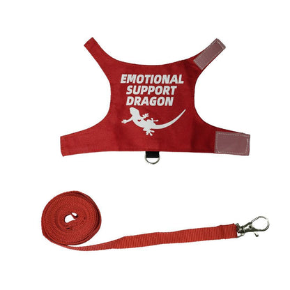 Adjustable Reptile Adventure Vest Harness & Leash Set