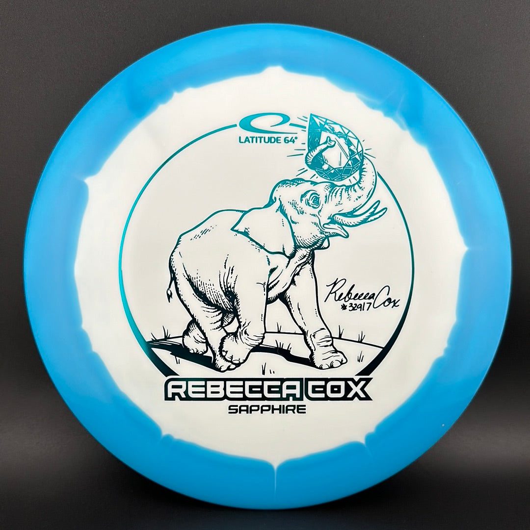 Gold Orbit Sapphire - Rebecca Cox 2024 Tour Series