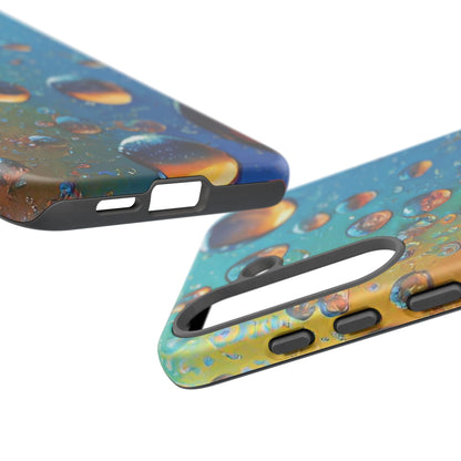 Colorful Water Droplets Tough Phone Case