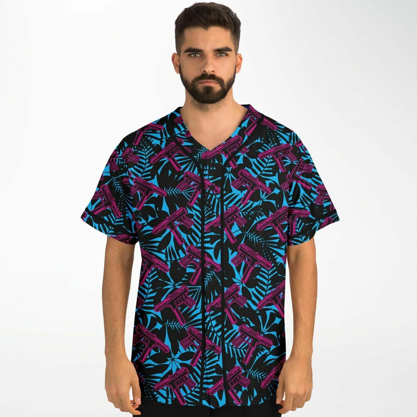 Rad Palm 9 Lives 2 baseball Jersey