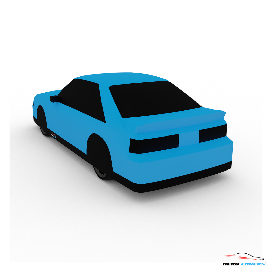 Indoor & Outdoor Car Cover | Compatible For: Ford Mustang Third Generation (1979–1993) – Fox Body