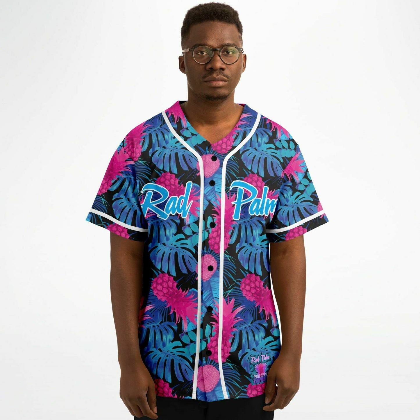 Rad Palm Pineapple Express Baseball Jersey