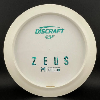 White ESP Zeus - Bottom Stamp Dyer's Delight - Paul McBeth