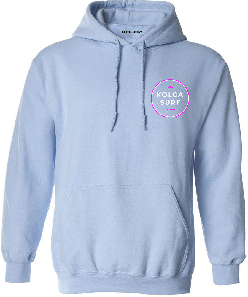 The Koloa Original Circle Hoodie- Pink