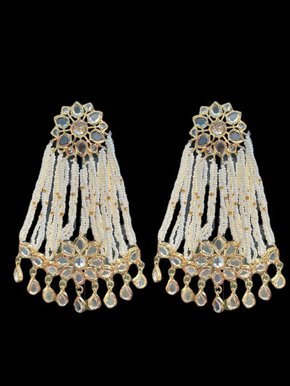 DER612 Bia gold plated jhoomar earrings ( SHIPS IN 3 WEEKS )