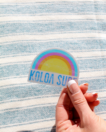 Koloa Rainbow Sticker