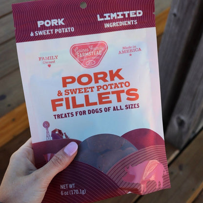 Pork and Sweet Potato Fillets