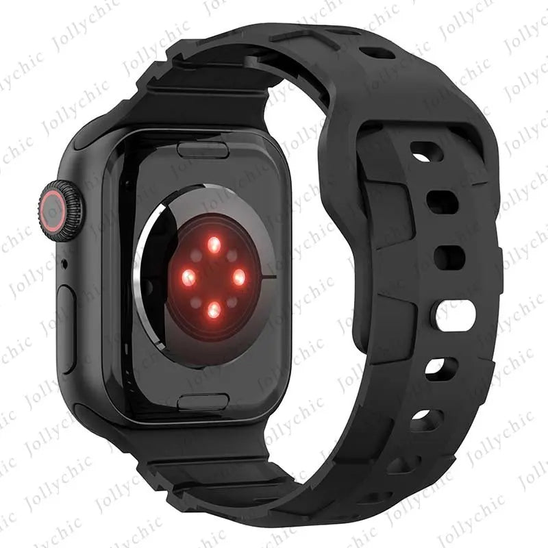 Silicone Band For Apple Watch Series 11/10/9/8/7/6/5/4/ SE / Ultra 1/2/3