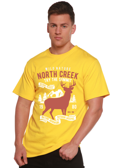 North Creek Spun Bamboo® Men's Bamboo Viscose/Organic Cotton Short Sleeve Graphic T-Shirt