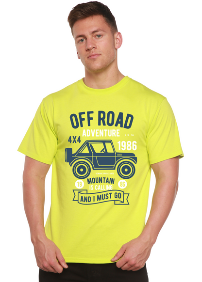 Off Road Adventure Spun Bamboo® Men's Bamboo Viscose/Organic Cotton Short Sleeve Graphic T-Shirt