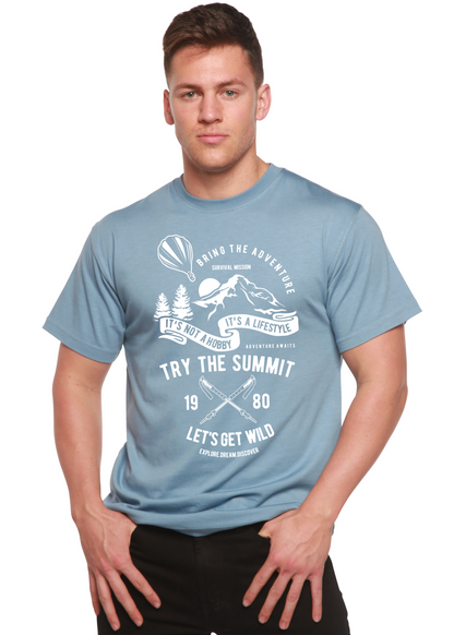 Try The Summit Spun Bamboo® Men's Bamboo Viscose/Organic Cotton Short Sleeve Graphic T-Shirt