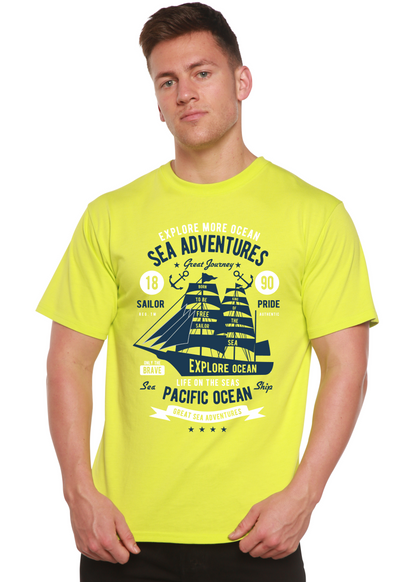 Sea Adventures Spun Bamboo® Men's Bamboo Viscose/Organic Cotton Short Sleeve Graphic T-Shirt